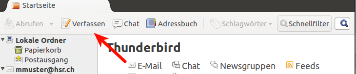 Neue E-Mail verfassen