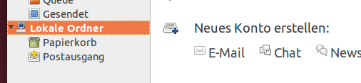 Neues Konto