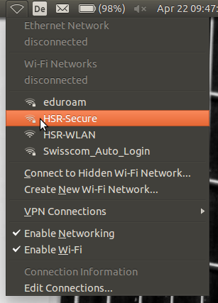 Wifi-Netzwerk eduroam